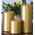Lima Metal Série sviečka zlatá valec 60 x 120 mm 1 kus