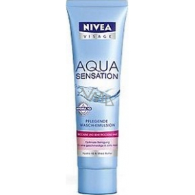 Nivea Visage Aqua Sensation výživný čistiaci pleťový krém 150 ml