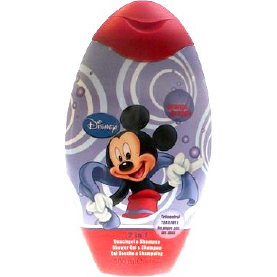 Disney Mickey Mouse 2v1 sprchový gél a šampón 300 ml
