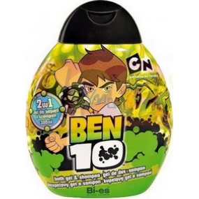 Cartoon Network Ben 10 2v1 kúpeľový a sprchový gél a šampón 250 ml