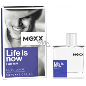 Mexx Life Is Now for Him toaletná voda 50 ml