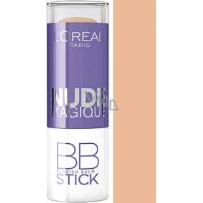 Loreal Paris Nude Magique BB Blemish Balm Stick korektor Light to Medium Skin 9 ml