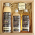 Bohemia Gifts Coffee kúpeľová kúpeľ 200 ml + sprchový gél 100 ml + šampón na vlasy 100 ml + ručne vyrábané mydlo 30 g, kozmetická sada