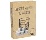 Albi Chladiace kamene do Whisky, 9 chladiacich kameňov a zamatový vačok pre skladovanie