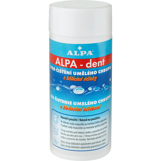 Alpa dent pro čistenie umelého chrupu, 150 g