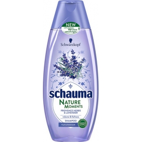 Schauma Nature Moments Provensálske byliny a levandule pre objem a plnosť šampón na vlasy 400 ml