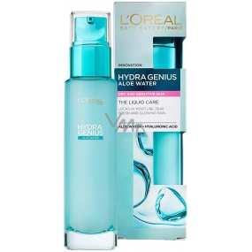 Loreal Paris Hydra Genius Aloe Water pleťový gél krém pre suchú a citlivú pleť 70 ml