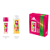 Adidas Get Ready! for Her parfumovaný deodorant sklo 75 ml + sprchový gél 250 ml, kozmetická súprava pre ženy