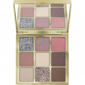 Catrice Kaviar Gauche Pressed Pigment Palette paleta očných tieňov C01 Crystal Collection 10 g