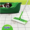 Swiffer 2v1 Kit mop + náhradná prachovka na podlahu 8 kusov + násada malá + prachovka 1 kus, sada