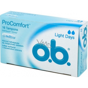 o.b. ProComfort Light Days tampóny 16 kusov