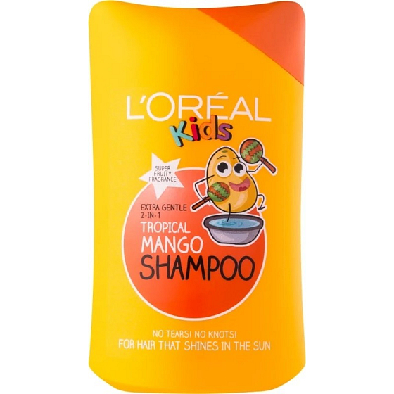 Loreal Paris Kids Tropical Mango 2v1 šampón a kondicionér pre deti 250 ml