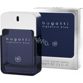 Bugatti Signature Blue toaletná voda pre mužov 100 ml