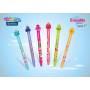 Colorino Jelly Heads pero červené, modrá náplň 0,5 mm