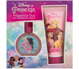 Disney Princess Princesa toaletná voda 50 ml + sprchový gél 150 ml, darčeková sada pre deti