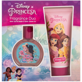 Disney Princess Princesa toaletná voda 50 ml + sprchový gél 150 ml, darčeková sada pre deti