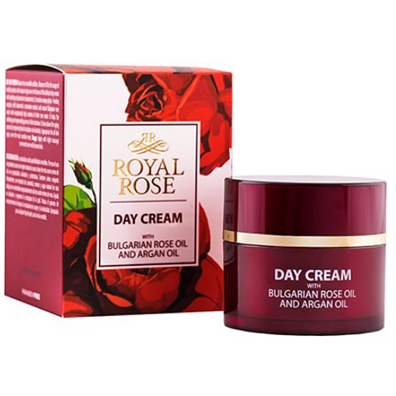Royal Rose denný krém s ružou a arganovým olejom pre všetky typy pleti 50 ml