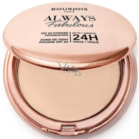 Bourjois Always Fabulous kompaktný púder 125 slonová kosť 7 g