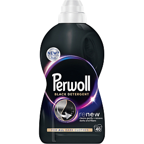 Perwoll prací gel Renew Black na čierne a tmavé, 40 prania, 2000 ml