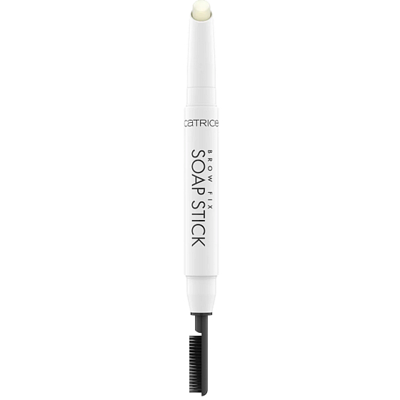  Catrice Brow Fix tyčinka na obočí 010 Transparent, 1 g. Průhledná tyčinka pro zafixování tvaru obočí, která zajišťuje dlouhotrvající efekt a udržuje obočí na svém místě po celý den.