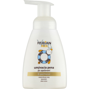 Nubian Kids umývacia pena po opaľovaní, 250 ml