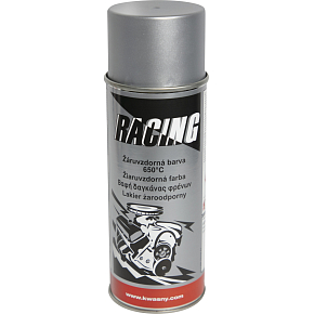 Auto-K Racing žiaruvzdorná farba 650 °C, strieborná, 400 ml