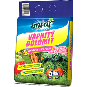 Agro Vápnitý dolomit hnojivo, 5 kg