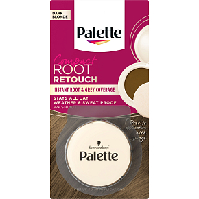 Schwarzkopf Palette Compact Root Retouch viacúčelový kompaktný púder, Tmavohnedý 3 g