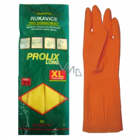 Bartoň Prolix Rukavice gumové ochranné veľkosť XL 1 pár