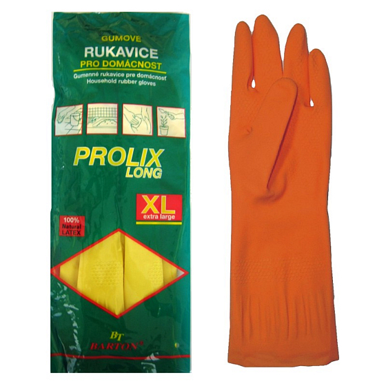 Bartoň Prolix Rukavice gumové ochranné veľkosť XL 1 pár