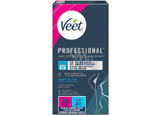 Veet Professional voskové pásiky na nohy a telo pre citlivú pokožku 12 kusov