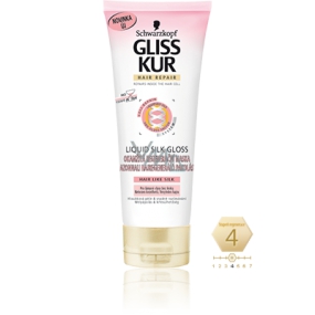 Gliss Kur Liquid Silk Gloss regeneračná maska 200 ml