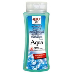 Bion Cosmetics Aqua vyživujúce čistiace odličovacie pleťové tonikum pre normálnu a zmiešanú pleť 255 ml
