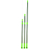Spokar Green Line GL teleskopická palica nerez 76-129 cm, záves
