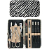 Kellermann 3 Swords Luxusná manikúra 11 dielna Fashion Materials v aktuálnom módnom materíálu Zebra 56210 FN