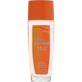 Beyoncé Heat Rush parfumovaný dezodorant sklo pre ženy 75 ml