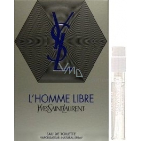 Yves Saint Laurent L Homme Libre toaletná voda 1,5 ml s rozprašovačom, vialka