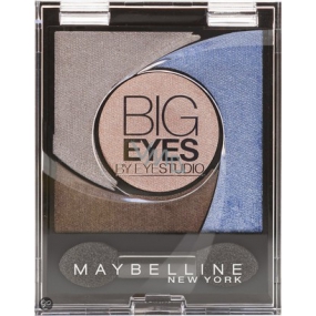 Maybelline Big Eyes očné tiene 04 Luminous Blue 5 g