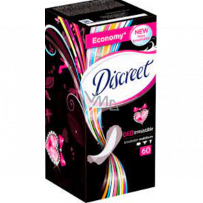 Discreet Deo Irresistible slipové intímne vložky pre každodenné použitie 60 kusov