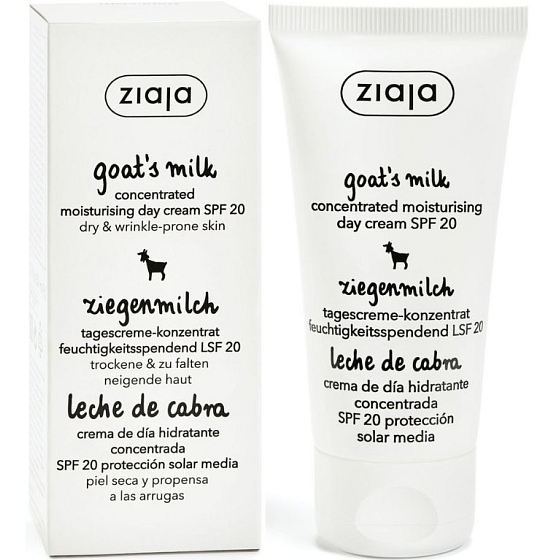 Ziaja Kozie mlieko SPF 20 koncentrovaný denný krém 50 ml