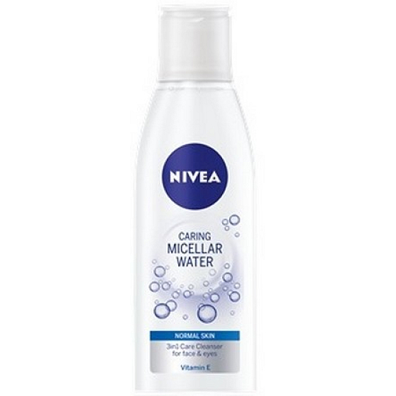Nivea Caring Micellar Water osviežujúca ošetrujúce micelárna voda pre normálnu až zmiešanú pleť 200 ml