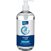Alpa Sport Star Universal Základný masážny olej s olivovým olejom a vitamínom E 500 ml