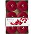 Bolsius Aromatic Maxi Wild Cranberry s vôňou brusníc vonné čajové sviečky 6 kusov, doba horenia 8 hodín
