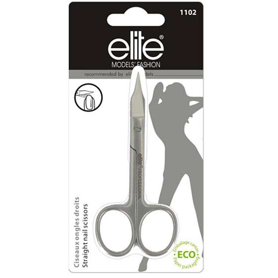 Elite Models Nožnice na nechty špicaté rovné 10 cm