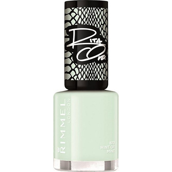 Rimmel London 60 sekund Chameleon Colour by Rita Ora lak na nechty 872 Hint Of Mint 8 ml
