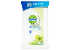 Dettol Limetka a mäta antibakteriálne obrúsky na povrchy 36 kusov