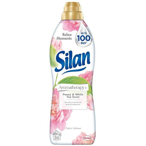 Silan Aromatherapy Peony & White Tea Scent avivážny prostriedok 36 dávok 900 ml