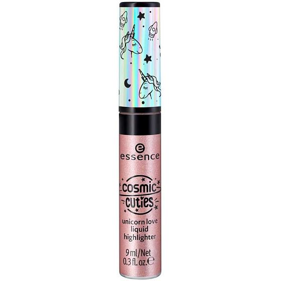 Essence Cosmic Cuties rozjasňovač Unicorn Love 9 ml