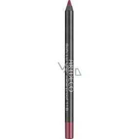Artdeco Soft Lip Liner Waterproof vodeodolná kontúrovacia ceruzka na pery 118 Garnet Red 1,2 g