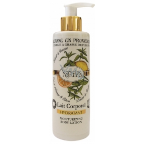 Jeanne en Provence Verveine Cédrat - Verbena a Citrusové plody telové mlieko dávkovač 250 ml